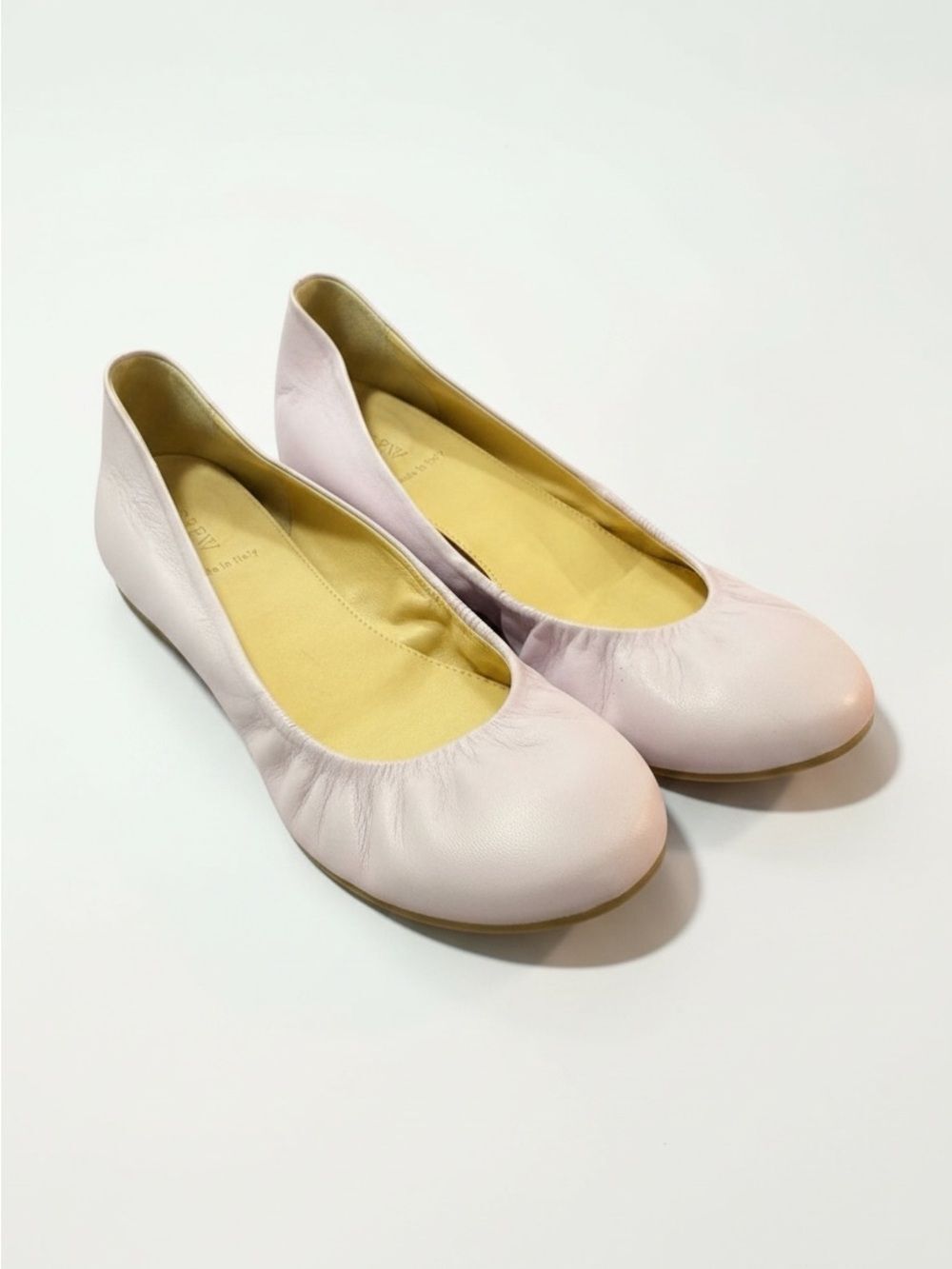 J. Crew Cece Ballet Flats Dried Lavender Made in Italy 9